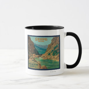 Sespe Orange LabelFillmore, CA Tasse