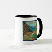 Sespe Orange LabelFillmore, CA Tasse (VorderseiteRechts)