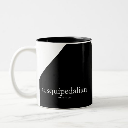 Sesquipedalian Coffee Tasse (Links)