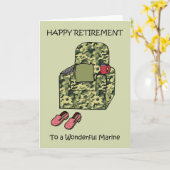 Sessel für Cartoon mit glücklichem Renten Karte (Gelbe Blume)