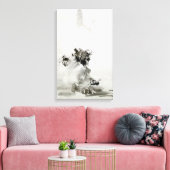 Sesshu Toyo Haboku-Sansui Landschaft Leinwanddruck (Insitu (Wohnzimmer))