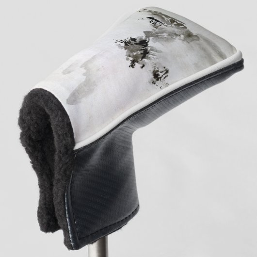 Sesshu Toyo Haboku-Sansui Landschaftspopster Golf Headcover (3/4 Vorderseite)