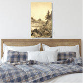 Sesshu Toyo Winter Landschaft. Leinwanddruck (Insitu (Schlafzimmer))
