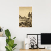 Sesshu Toyo Winter Landschaft. Poster (Heimbüro)