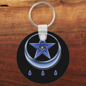 Sessing-Symbol und Pentagram-Schlüsselanhänger Schlüsselanhänger (Vorderseite)