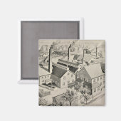 Sessions Foundry Co Magnet (Vorderseite/Rückseite)