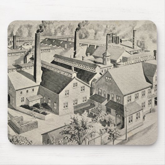 Sessions Gießerei Co Mousepad (Vorne)