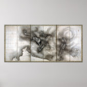 Sesson Shūkei Dragon und Tiger Poster (Vorne)