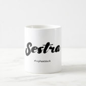 Sestra, #orphanblack kaffeetasse (Mittel)