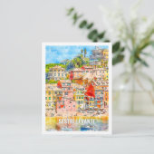 Sestri Levante Italien Postkarte (Stehend Vorderseite)