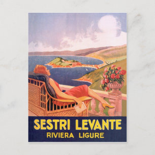 Sestri Levante, Ligurische Riviera, Italien Postkarte