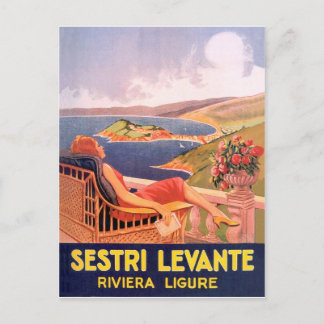 Sestri Levante, Riviera Ligure, Italien Postkarte