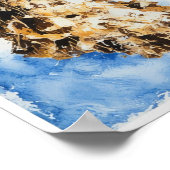 Sestriere, Italien Poster (Ecke)