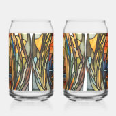 Set 0f 2 Cheetah im Stile von Hartglas Dosenglas (Rechts)