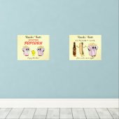 Set 14 x 11 Art Prints Movie Theater Concession  (Holzboden)