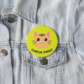 Set 1 - Cat Button - "Karo zuerst" (Beispiel)