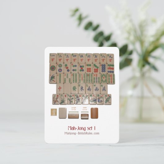 Set 1 - Erläuternde Karte (Stehend Vorderseite)