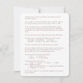 Set 1 - Erläuternde Karte (Rückseite)