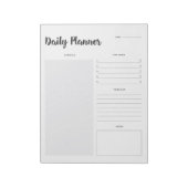 Set 1 Tagesplaner Notepad Notizblock (Rotiert)