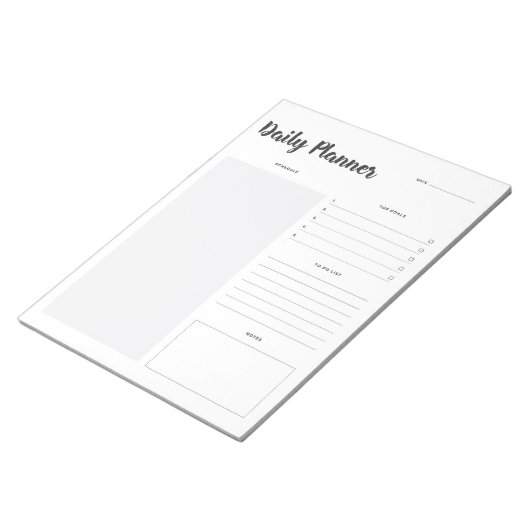 Set 1 Tagesplaner Notepad Notizblock (angewinkelt)