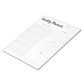 Set 1 Wochenplaner Notepad Notizblock (angewinkelt)