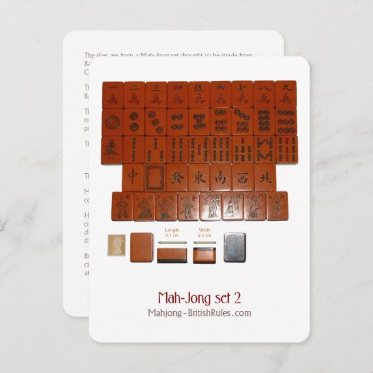 Set 2 - Erläuternde Karte (Vorne/Hinten)