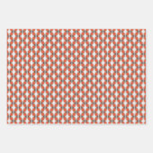 Set 3 für Fuzz geometrisches Muster Geschenkpapier Set (Vorderseite 2)