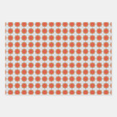 Set 3 für Fuzz geometrisches Muster Geschenkpapier Set (Vorderseite)