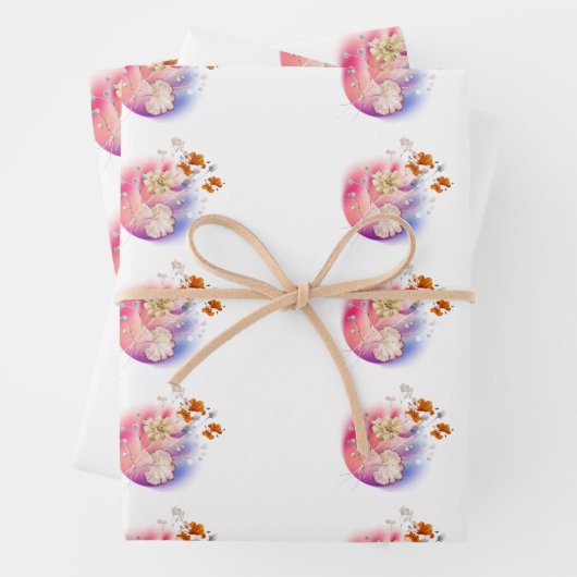 SET 3 GESCHENKPAPIER SET (Beispiel)