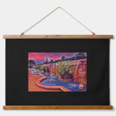 Set 3 Koordinierung von Wandteppichen Wandteppich Mit Holzrahmen (Vorderseite 3)