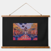 Set 3 Koordinierung von Wandteppichen Wandteppich Mit Holzrahmen (Vorderseite 2)