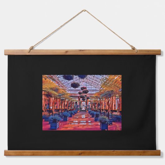 Set 3 Koordinierung von Wandteppichen Wandteppich Mit Holzrahmen (Vorderseite 2)