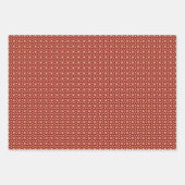 Set 4 für Fuzz geometrisches Muster Geschenkpapier Set (Vorderseite 3)