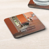 Set 6, El Gato, Personalisiert, Lieblingslehrer Getränkeuntersetzer (Linke Seite)