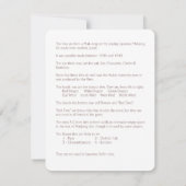 Set 6 - Erläuternde Karte (Rückseite)