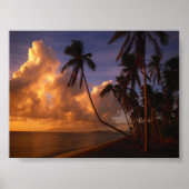 Set am Strand Poster (Vorne)