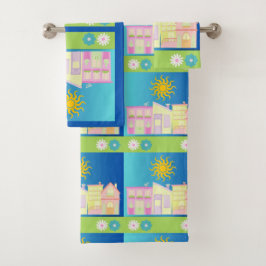 Set asciugamani bagno Bad Handtuch Set