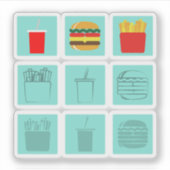 Set Aufkleber (Vorderseite)