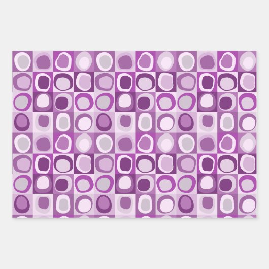 Set aus 3 Blatt abstrakt (Vorderseite 3)