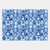 Set aus 3 Blatt abstrakt (Vorderseite 2)