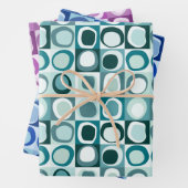 Set aus 3 Blatt abstrakt (Beispiel)