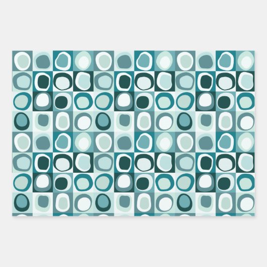 Set aus 3 Blatt abstrakt (Vorderseite)