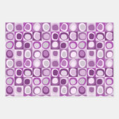 Set aus 3 Blatt abstrakt (Vorderseite 3)