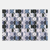 Set aus 3 Blatt abstrakt (Vorderseite)