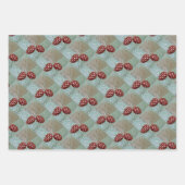 Set aus 3 Blatt Pinecones (Vorderseite)