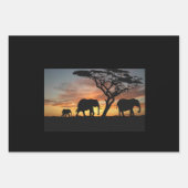 Set aus 3 flachen Blechen Geschenkpapier Set (Vorderseite 3)