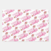 Set aus 3 Folien für hartes Cookie Geschenkpapier Set (Vorderseite 3)