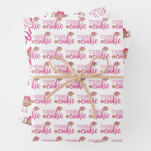 Set aus 3 Folien für hartes Cookie Geschenkpapier Set (Beispiel)