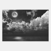 Set aus 3 NIGHT SKIES AND LIGHTING Geschenkpapier Set (Vorderseite 3)