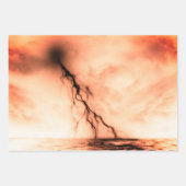 Set aus 3 NIGHT SKIES AND LIGHTING Geschenkpapier Set (Vorderseite 2)